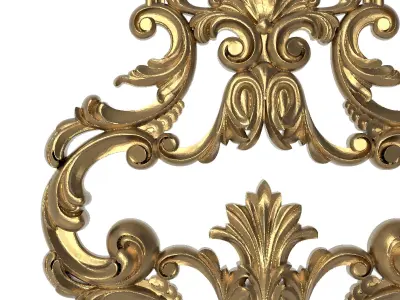  decorative pattern ready for 3D printing 3D model