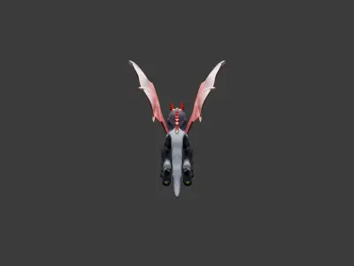 Dragon 3D model 2
