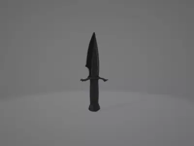 3D weapon model 3D model