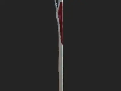 Blooded Katana 3D model