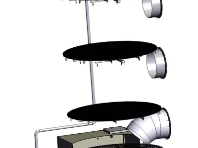 Spray scrubber 3D model