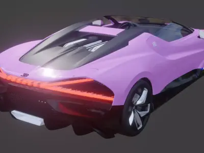 Bugatti Mistral 3D model