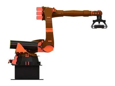 KUKA Robot KR 210-2K W Gripper Free 3D model