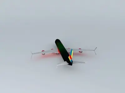 Royal Airways McDonnel Douglas DC-813ER Free 3D model