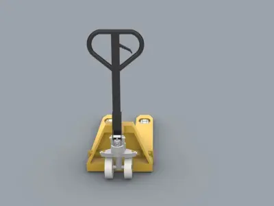 Transportation Duo Set - 2 Models  Low-poly 3D model