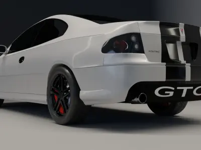 Pontiac GTO  Free 3D model