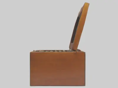 Tea Box model Low-poly 3D model