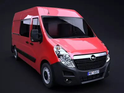 Movano L2H2 Rigged 3D model