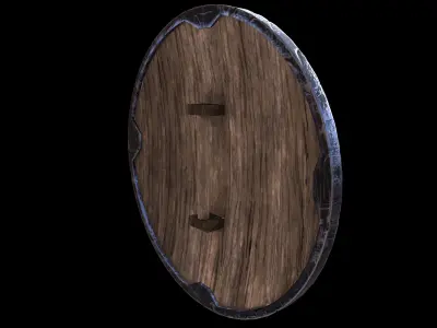 Round Shield  3D model