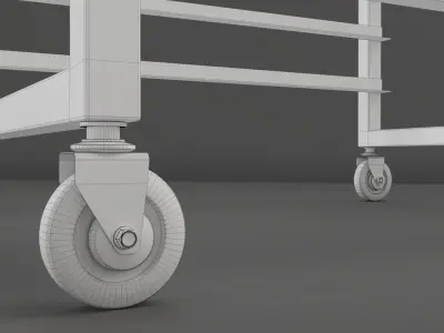 Bakery Trolley 3D model