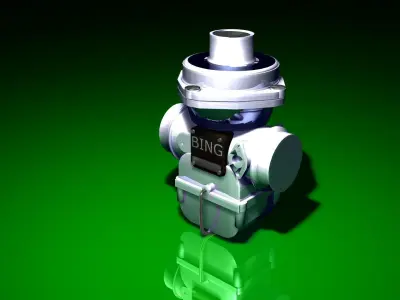BING Carburator 3D model