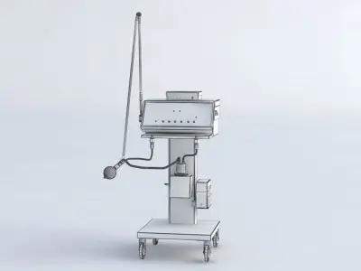 Surgical Equipment Low-poly 3D model