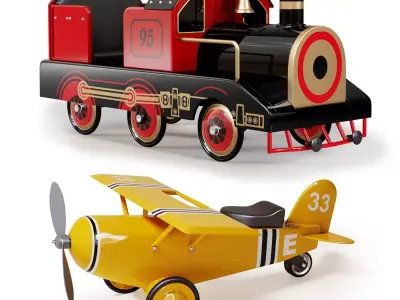Pottery Barn Kids Ride-Ons    3D model