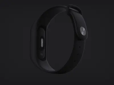 Xiaomi Mi Band 2 3D model