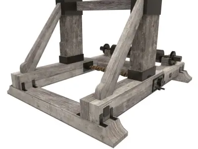 Roman Onager Low-poly 3D model