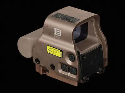 Eotech Exps3 Low-poly 3D model