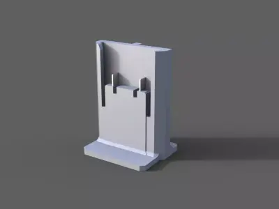 Battery holder 3D print model