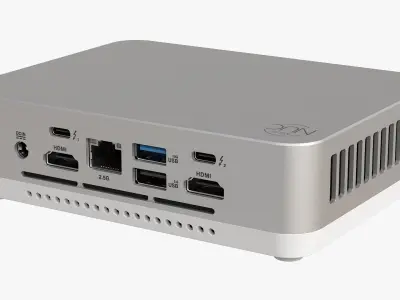 4 Mini PC Collection 2 3D model