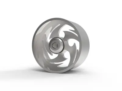 GANJA RUCCI FORGED WHEEL 3D print model
