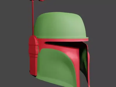 Fantasy Helmet 3D model