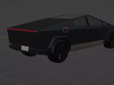 cybertruck Free 3D model