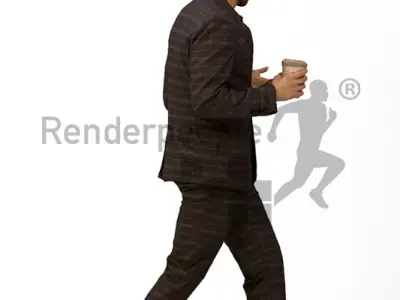 Miguel 4D 003 WalkingTyping