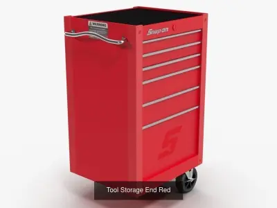 Tool Storage End Collection 3D Model Pack