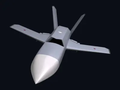 Grom UCAV 3D model