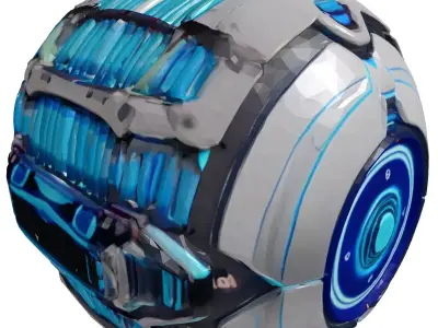Energy Shield Generator 3D Model 3D model