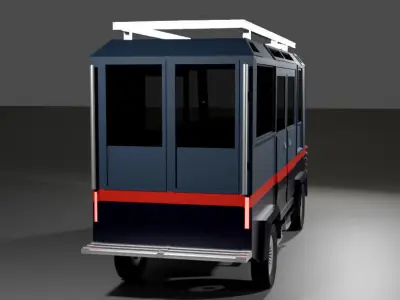3D model of Armored vehicle  3D model