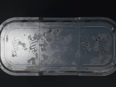 Scifi box 3D model buy