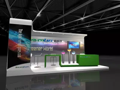 Exhibition - Area - 3X8-3DMAX2009-26 3D model
