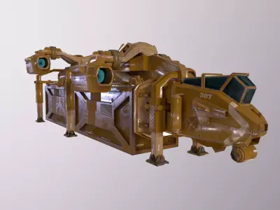 SpaceShip Loader 3D model