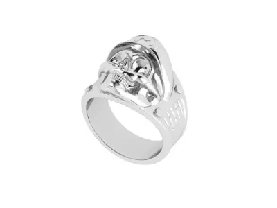 Skull Ring 3D print model