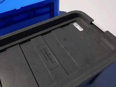  Storage Crate Boxes Low-poly 3D model