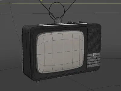 Old Tv 3D model