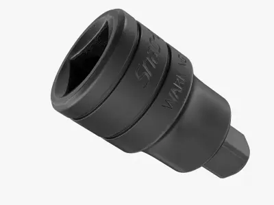 Socket Tool GFAT1E Low-poly 3D model