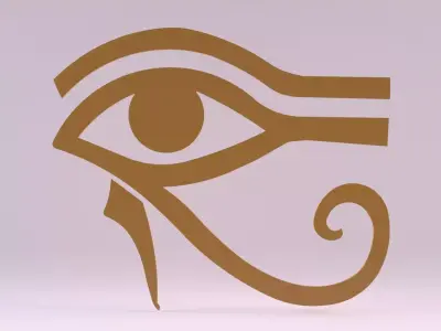 Egyptian Symbols - 019 Free low-poly 3D model