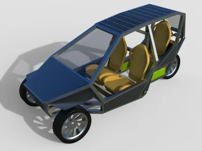 Reverse Trike 3D model