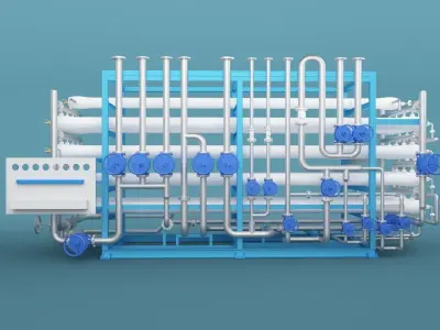 RO System 3D model