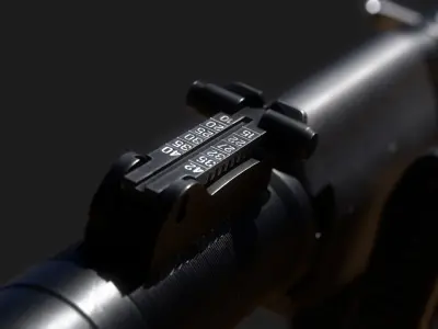 AS Val Assault Rifle Low-poly 3D model