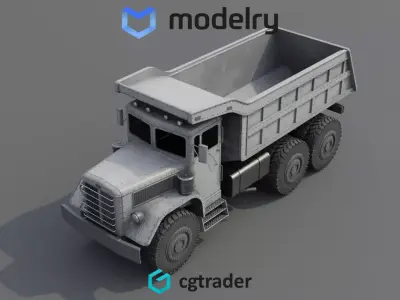 Dump Truck 3D model shop