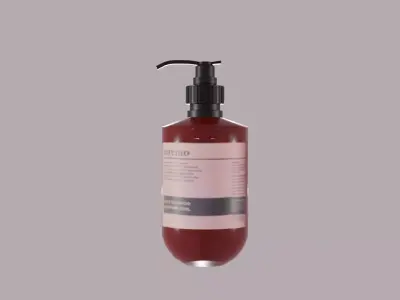 Cosmetics Low-poly 3D model