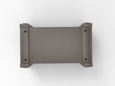 Wood Box 3D model buy