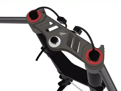 FORK FRONT SUSPENSION ELECTRONIC 3D model