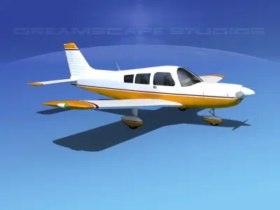 Piper PA-28 V03 3D model