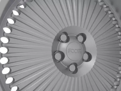 FOOSE IMPERIAL WHEEL 3D PRINT MODEL  3D print model