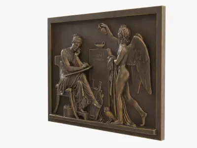 Relief Genio lumen 3D model