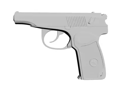 Gun PM 3D model