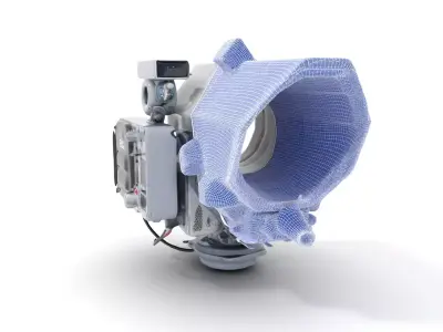 Industrial Surveillance Device model pack Low-poly 3D model